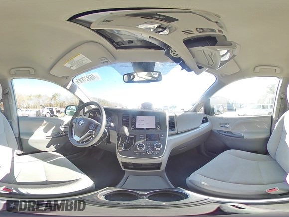 2019 Toyota Sienna LE Auto Access Seat with VIN 5TDKZ3DC8KS017441, listed as a Copart auction lot 46827085 with 61,948 mi miles and Salvage Title. Bid and sale history available at DreamBid. Image 15.