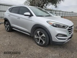 2018 Hyundai Tucson Sport with VIN KM8J33AL7JU772071, listed as a Copart auction lot 87583645 with 56,482 mi miles and Salvage Title. Bid and sale history available at carsss.com. Image 4.
