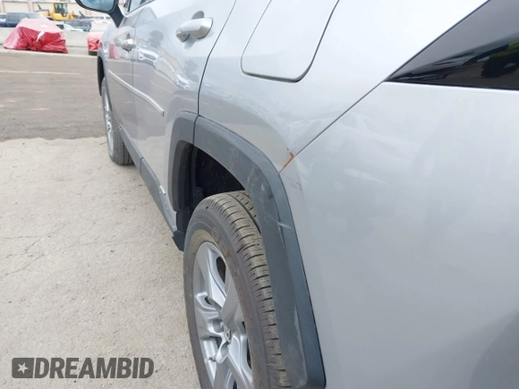 2023 Toyota RAV4 Hybrid LE with VIN 4T3MWRFVXPU086012, listed as a IAAI auction lot 42077859 with 1,140 mi miles. Bid and sale history available at carsss.com. Image 6.