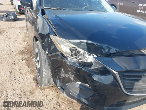 2015 Mazda 3 i SV with VIN JM1BM1T76F1262569, listed as a IAAI auction lot 41472375 with 89,932 mi miles. Bid and sale history available at carsss.com. Image 19.