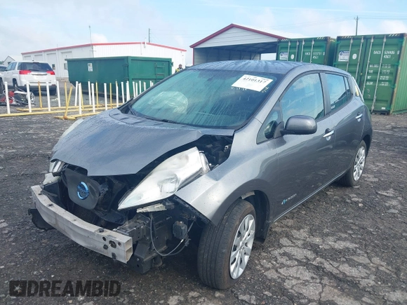 2015 Nissan LEAF S z VIN 1N4AZ0CP9FC310227, wystawiony jako IAAI lot #42101317 z przebiegiem 73 438 mil mil oraz . Historia ofert i sprzedaży dostępna na DreamBid. Obrazek 2.