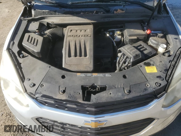2017 Chevrolet Equinox LS with VIN 2GNALBEK1H1524489, listed as a Copart auction lot 46177015 with 143,742 mi miles and Salvage Title. Bid and sale history available at carsss.com. Image 12.