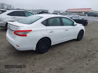 2015 Nissan Sentra SV with VIN 3N1AB7AP1FL685532, listed as a IAAI auction lot 41555565 with 93,931 mi miles and . Bid and sale history available at DreamBid. Image 4.