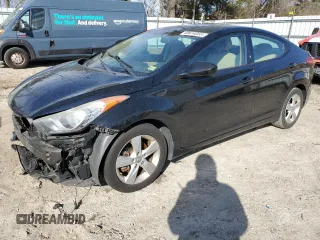 2013 Hyundai Elantra GLS z VIN 5NPDH4AE9DH388396, wystawiony jako Copart lot #48614055 z przebiegiem 96 982 mil mil oraz Szkoda całkowita • Salvage title. Historia ofert i sprzedaży dostępna na DreamBid. Obrazek 1.