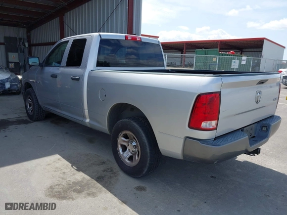 2009 Dodge Ram 1500 SLT with VIN 1D3HV18T79S709655, listed as a IAAI auction lot 41912247 with 206,384 mi miles. Bid and sale history available at carsss.com. Image 3.