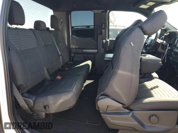2022 Ford F-150 XL with VIN 1FTEX1EP3NKF25594, listed as a Copart auction lot 72258814 with 61,186 mi miles and Salvage title. Bid and sale history available at DreamBid. Image 10.