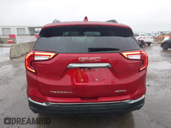 2024 GMC Terrain AT4 with VIN 3GKALYEG1RL386030, listed as a IAAI auction lot 41617586 with 9,658 mi miles and . Bid and sale history available at carsss.com. Image 16.
