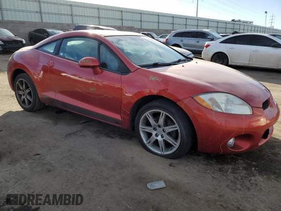 2008 Mitsubishi Eclipse SE-V6 with VIN 4A3AK64T98E015596, listed as a Copart auction lot 84830714 with Not Provided miles and Salvage Title. Bid and sale history available at carsss.com. Image 4.