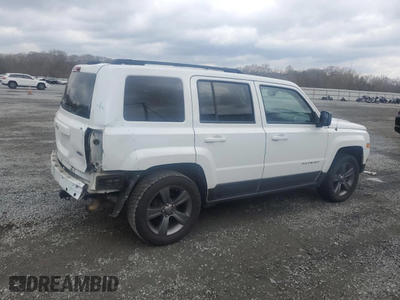 2015 Jeep Patriot High Altitude with VIN 1C4NJRFB9FD304333, listed as a Copart auction lot 50485335 with 114,588 mi miles and Salvage Title. Bid and sale history available at carsss.com. Image 3.