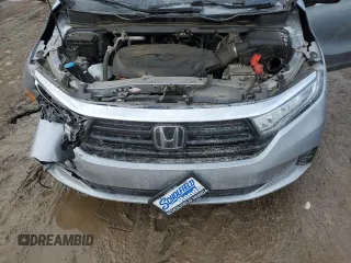 2021 Honda Odyssey EX-L with VIN 5FNRL6H77MB039727, listed as a Copart auction lot 88869145 with Not Provided miles and Salvage Title. Bid and sale history available at DreamBid. Image 12.
