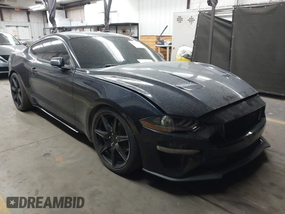 2021 Ford Mustang EcoBoost with VIN 1FA6P8TH0M5110017, listed as a IAAI auction lot 41949095 with 50,321 mi miles and . Bid and sale history available at DreamBid. Image 1.