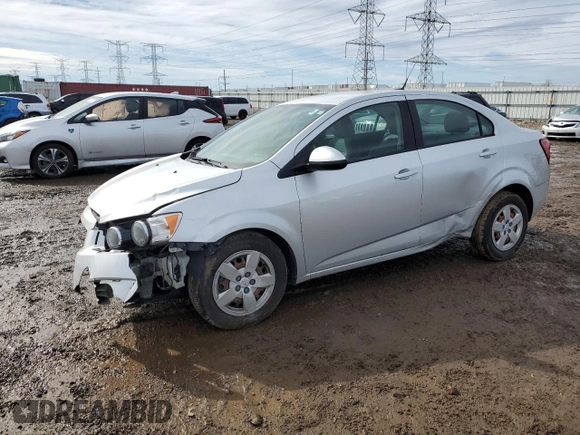 2014 Chevrolet Sonic LS with VIN 1G1JA5SH0E4209166, listed as a Copart auction lot 47402545 with 83,057 mi miles and Salvage title. Bid and sale history available at DreamBid. Image 1.