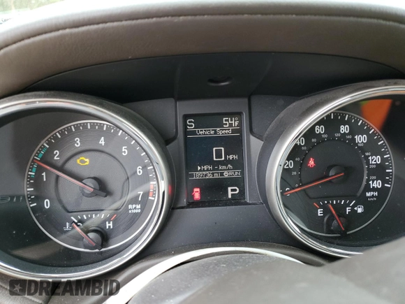 2011 Jeep Grand Cherokee Overland with VIN 1J4RS6GG1BC636963, listed as a Copart auction lot 87654425 with 189,736 mi miles and Salvage Title. Bid and sale history available at DreamBid. Image 9.