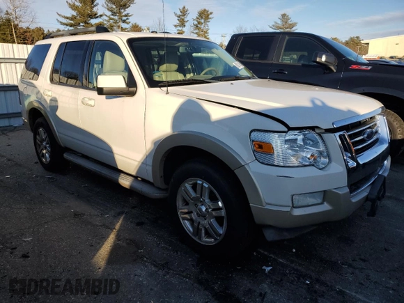 2009 Ford Explorer Eddie Bauer with VIN 1FMEU74869UA25702, listed as a Copart auction lot 88271485 with 153,858 mi miles and Clean title. Bid and sale history available at DreamBid. Image 4.