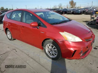 2013 Toyota Prius Two with VIN JTDZN3EU9D3201308, listed as a Copart auction lot 86754004 with 47,908 mi miles and Salvage Title. Bid and sale history available at carsss.com. Image 4.