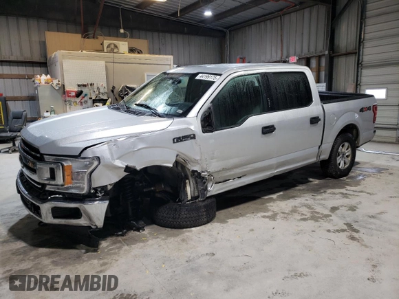 2018 Ford F-150 XL with VIN 1FTEW1E56JKE16672, listed as a Copart auction lot 44199175 with 190,451 mi miles and Clean Title. Bid and sale history available at carsss.com. Image 1.