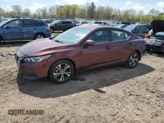 2020 Nissan Sentra SV with VIN 3N1AB8CV4LY293905, listed as a Copart auction lot 54066715 with Not Provided miles and Clean Title. Bid and sale history available at DreamBid. Image 1.