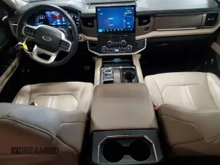 2022 Ford Expedition Max Limited z VIN 1FMJK1KT5NEA30192, wystawiony jako Copart lot #60736955 z przebiegiem 59 838 mil mil oraz Szkoda całkowita • Salvage title. Historia ofert i sprzedaży dostępna na DreamBid. Obrazek 8.