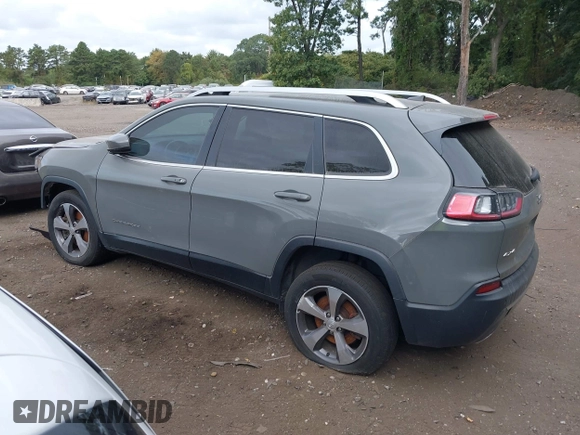 2020 Jeep Cherokee Limited with VIN 1C4PJMDX7LD520090, listed as a IAAI auction lot 40402264 with 120,395 mi miles and . Bid and sale history available at DreamBid. Image 13.