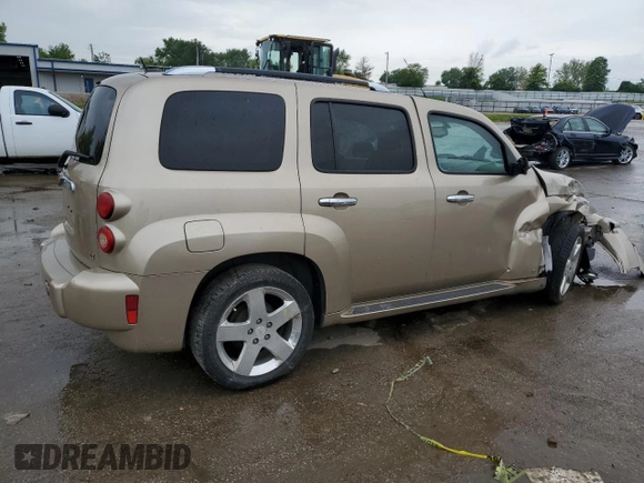 2008 Chevrolet HHR LT with VIN 3GNDA53P78S574448, listed as a Copart auction lot 56378765 with Not provided miles and Salvage title. Bid and sale history available at DreamBid. Image 3.