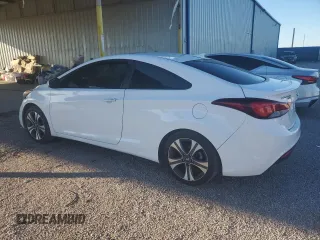 2014 Hyundai Elantra Coupe with VIN KMHDH6AH8EU027587, listed as a Copart auction lot 41421355 with 141,073 mi miles and Clean Title. Bid and sale history available at carsss.com. Image 2.