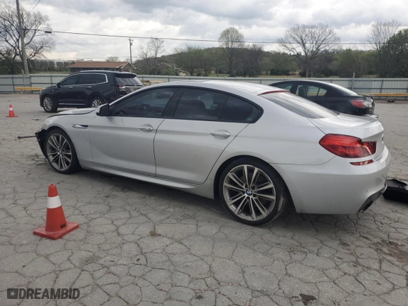 2013 BMW 6 Series 640i with VIN WBA6A0C52DDZ04278, listed as a Copart auction lot 51716715 with 135,455 mi miles and Salvage Title. Bid and sale history available at carsss.com. Image 2.