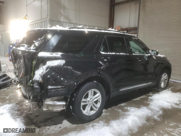 2020 Ford Explorer XLT with VIN 1FMSK8DH9LGA22278, listed as a Copart auction lot 45359285 with NaN miles and Salvage Title. Bid and sale history available at carsss.com. Image 3.