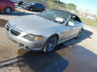 2006 BMW 6 Series 650Ci with VIN WBAEK13446CN77929, listed as a IAAI auction lot 41853425 with 133,515 mi miles. Bid and sale history available at carsss.com. Image 2.