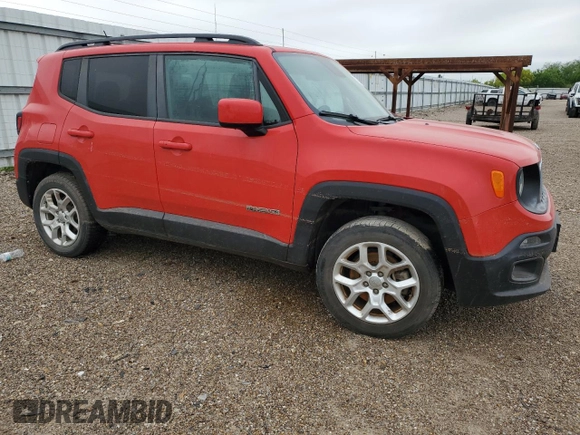 2017 Jeep Renegade Altitude z VIN ZACCJBBB5HPF36291, wystawiony jako Copart lot #51843185 z przebiegiem 53 200 mil mil oraz Szkoda całkowita • Salvage title. Historia ofert i sprzedaży dostępna na DreamBid. Obrazek 4.