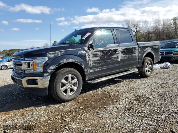 2019 Ford F-150 XL with VIN 1FTEW1EP9KKE48440, listed as a Copart auction lot 48894315 with 103,625 mi miles and Salvage Title. Bid and sale history available at carsss.com. Image 1.