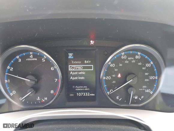 2016 Toyota RAV4 XLE with VIN JTMWFREV3GJ082487, listed as a IAAI auction lot 41833158 with 107,332 mi miles. Bid and sale history available at carsss.com. Image 7.