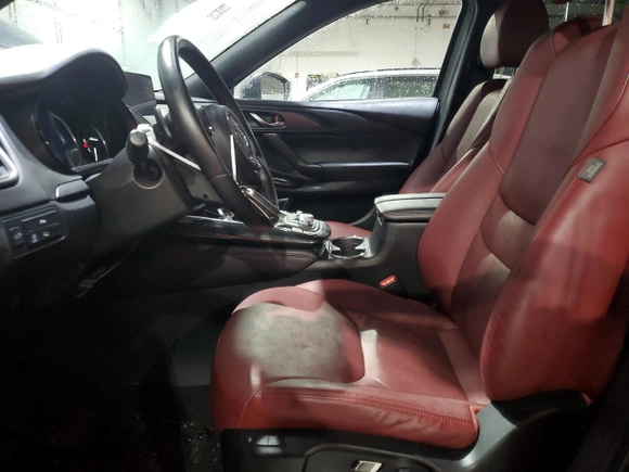 2021 Mazda CX-9 Grand Touring with VIN JM3TCBDY5M0511331, listed as a Copart auction lot 46904625 with 44,405 mi miles and Salvage Title. Bid and sale history available at carsss.com. Image 7.