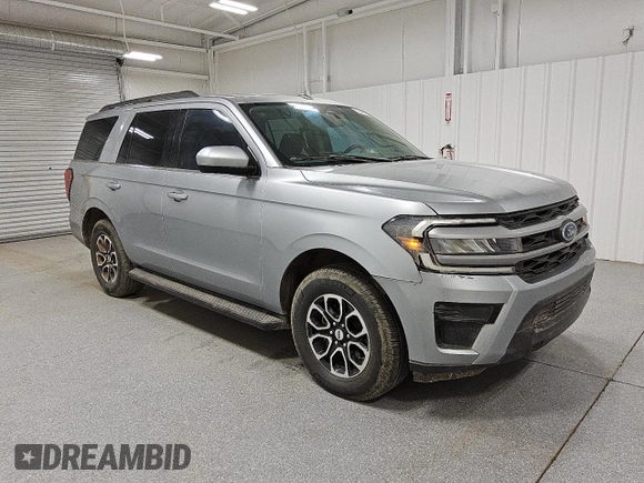 2022 Ford Expedition XLT with VIN 1FMJU1JT7NEA58507, listed as a Copart auction lot 47659425 with 23,198 mi miles and Salvage Title. Bid and sale history available at carsss.com. Image 4.