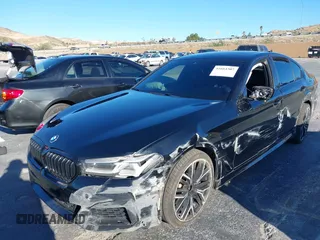 2021 BMW 5 Series 530e with VIN WBA13AG09MCF52172, listed as a IAAI auction lot 41664307 with 72,454 mi miles and . Bid and sale history available at carsss.com. Image 16.