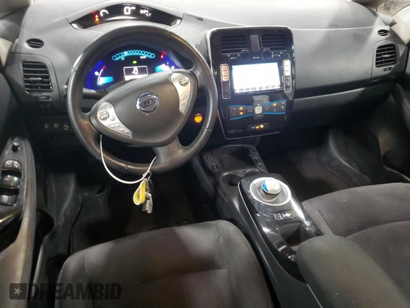 2016 Nissan LEAF SL with VIN 1N4BZ0CP3GC302114, listed as a Copart auction lot 48180035 with 55,999 mi miles and Salvage Title. Bid and sale history available at carsss.com. Image 8.