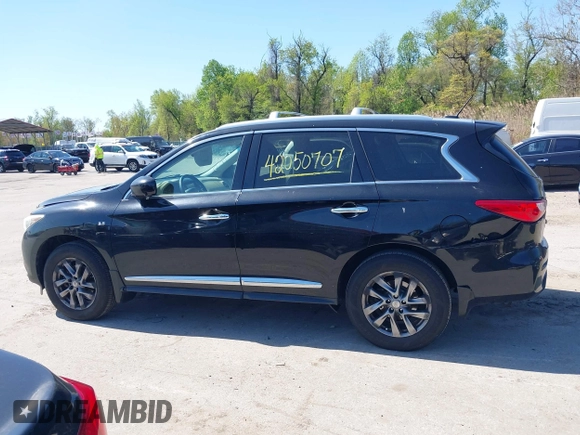 2015 Infiniti QX60 with VIN 5N1AL0MM5FC512476, listed as a IAAI auction lot 42050707 with 138,911 mi miles and . Bid and sale history available at DreamBid. Image 14.