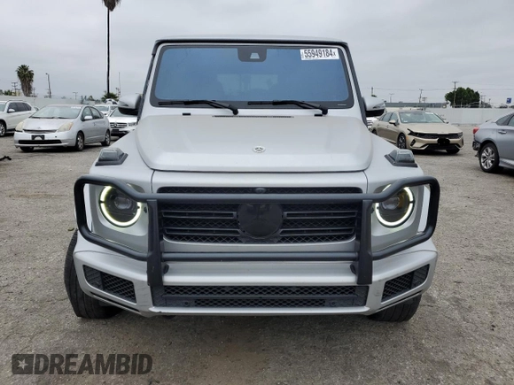 2021 Mercedes-Benz G 550 with VIN W1NYC6BJ8MX372419, listed as a Copart auction lot 55949184 with 43,820 mi miles and Salvage Title. Bid and sale history available at DreamBid. Image 5.