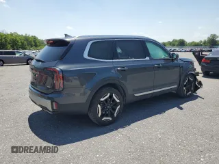 2024 Kia Telluride EX with VIN 5XYP3DGC0RG483526, listed as a Copart auction lot 62360355 with 13,498 mi miles and Salvage title. Bid and sale history available at DreamBid. Image 3.