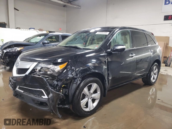 2011 Acura MDX Tech Pkg with VIN 2HNYD2H68BH529118, listed as a Copart auction lot 49588205 with 172,908 mi miles and Salvage Title. Bid and sale history available at carsss.com. Image 1.