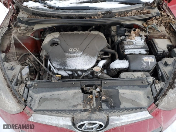 2013 Hyundai Veloster w/Gray Int with VIN KMHTC6AD5DU138393, listed as a Copart auction lot 85813394 with 0 mi miles and Clean Title. Bid and sale history available at carsss.com. Image 11.