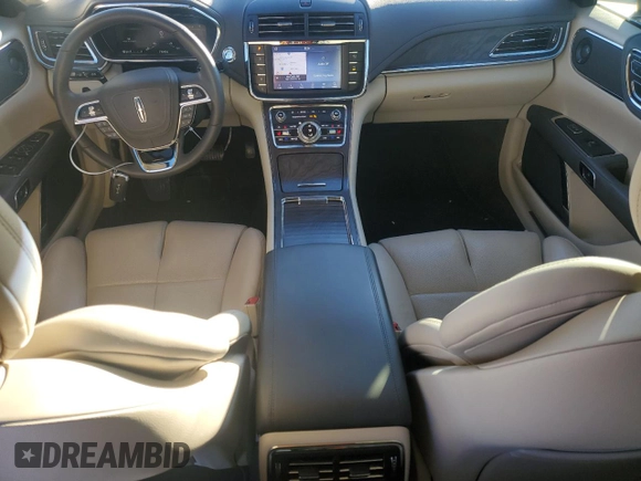 2020 Lincoln Continental Standard with VIN 1LN6L9PK6L5608671, listed as a Copart auction lot 84509514 with 39,693 mi miles and Salvage Title. Bid and sale history available at carsss.com. Image 8.