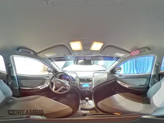 2014 Hyundai Accent GS with VIN KMHCT5AE7EU183520, listed as a Copart auction lot 54299215 with 92,660 mi miles and Salvage title. Bid and sale history available at DreamBid. Image 14.