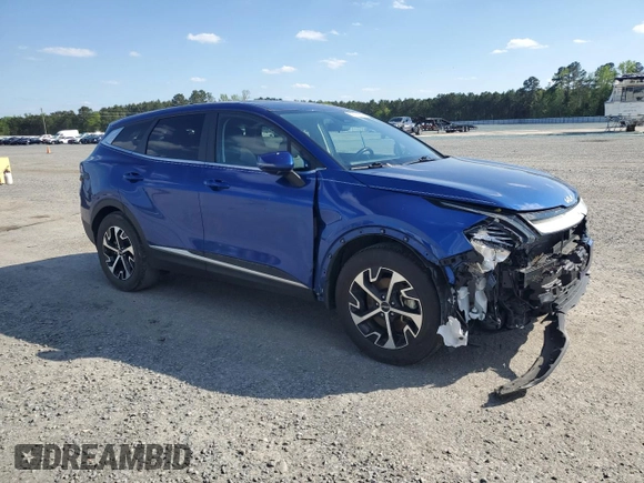 2023 Kia Sportage EX with VIN 5XYK33AF8PG083864, listed as a Copart auction lot 52021525 with 50,155 mi miles and Salvage Title. Bid and sale history available at carsss.com. Image 4.