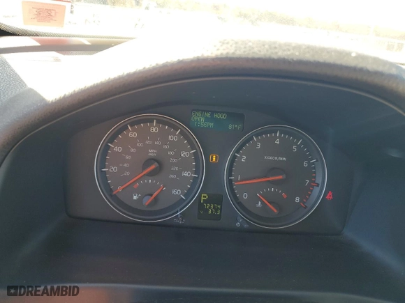 2007 Volvo C70 with VIN YV1MC68207J015145, listed as a Copart auction lot 76976894 with 72,374 mi miles and Salvage Title. Bid and sale history available at carsss.com. Image 9.