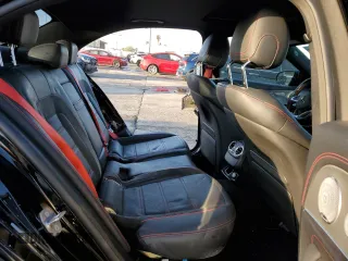 2018 Mercedes-Benz E-Class AMG E 43 with VIN WDDZF6EB9JA391833, listed as a Copart auction lot 44266535 with 38,366 mi miles and Salvage Title. Bid and sale history available at carsss.com. Image 10.