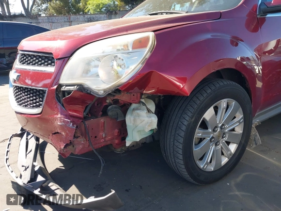 2010 Chevrolet Equinox LT w/2LT with VIN 2CNFLPEY8A6312662, listed as a IAAI auction lot 41868252 with 115,609 mi miles. Bid and sale history available at carsss.com. Image 6.