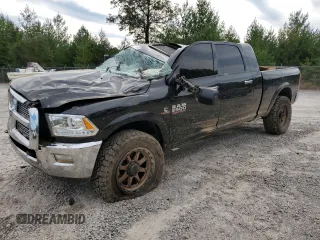 2018 Ram 2500 Laramie with VIN 3C6UR5NL9JG381438, listed as a Copart auction lot 75077404 with 104,026 mi miles and Salvage title. Bid and sale history available at DreamBid. Image 1.
