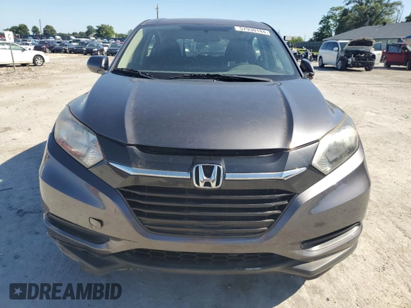 2017 Honda HR-V LX with VIN 3CZRU6H38HM702650, listed as a Copart auction lot 57930144 with 78,693 mi miles and Salvage Title. Bid and sale history available at carsss.com. Image 5.