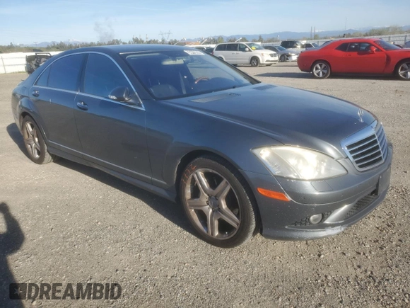 2008 Mercedes-Benz S 550 with VIN WDDNG71X18A227506, listed as a Copart auction lot 50419835 with 205,397 mi miles and Clean Title. Bid and sale history available at DreamBid. Image 4.