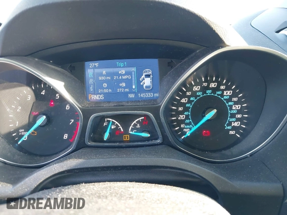 2013 Ford Escape SE with VIN 1FMCU9GX2DUC24504, listed as a IAAI auction lot 41846714 with 145,333 mi miles. Bid and sale history available at carsss.com. Image 7.